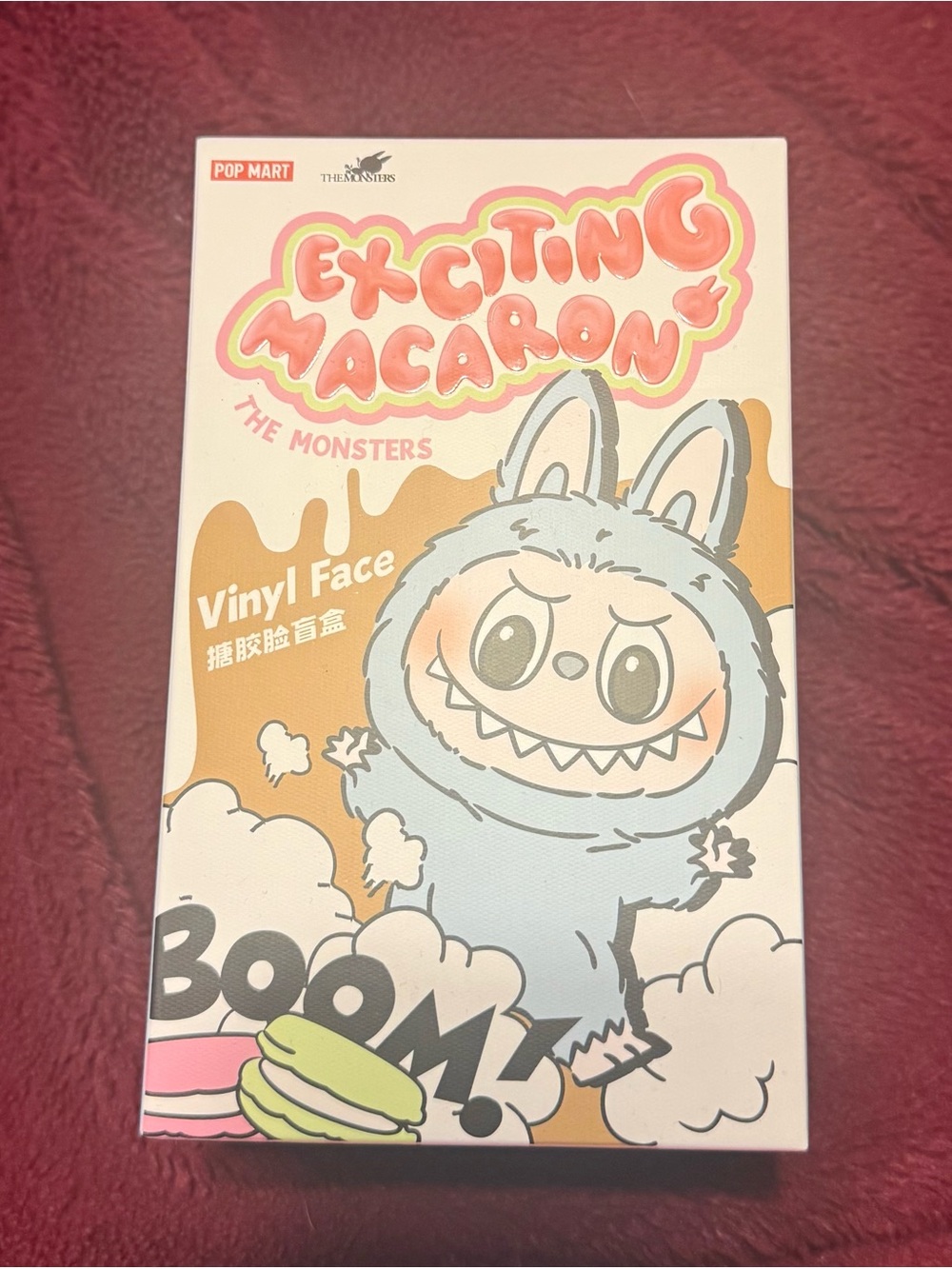 POP MART Exciting Macaron Vinyl Face Toy - Green Grape
